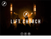 Tablet Screenshot of liftchurch.ca